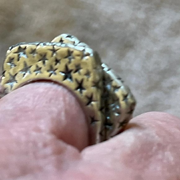 Dian Malouf Silver Stack Rings - Picture 4 of 5